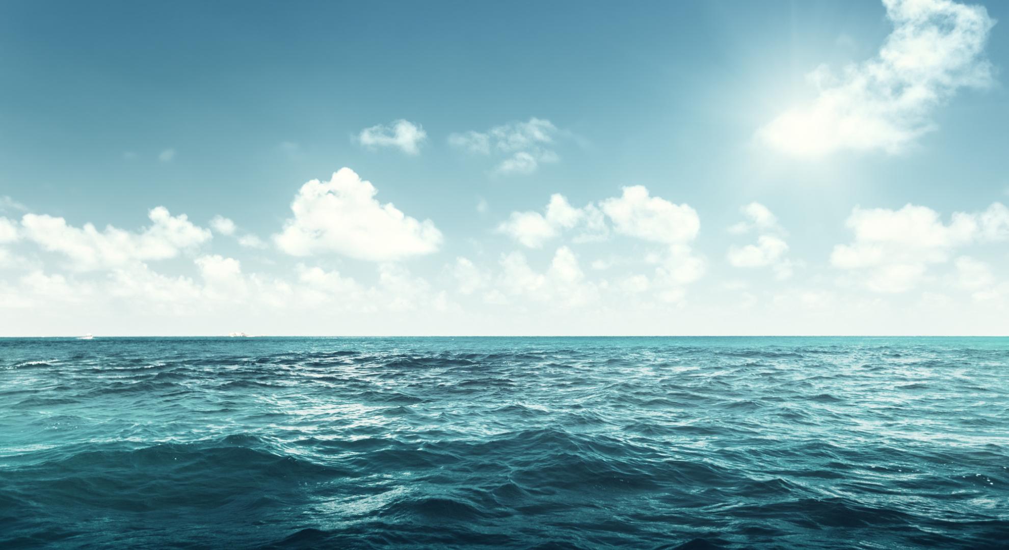Ocean and skyline