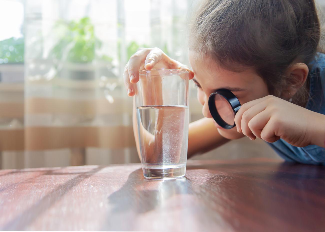 Glass of water